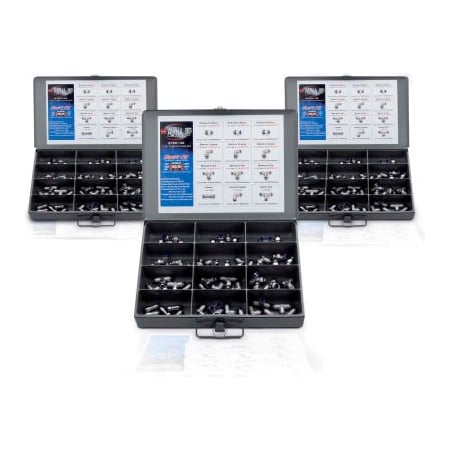 Alpha Technologies AIGNEP 10MM Tube Fitting Kit, 36 Assorted Fittings, Durham Slide Drawer 50861N-10